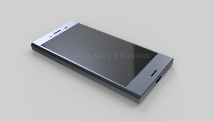 Sony's forthcoming Xperia XZ1 Compact leaked in 3D renders