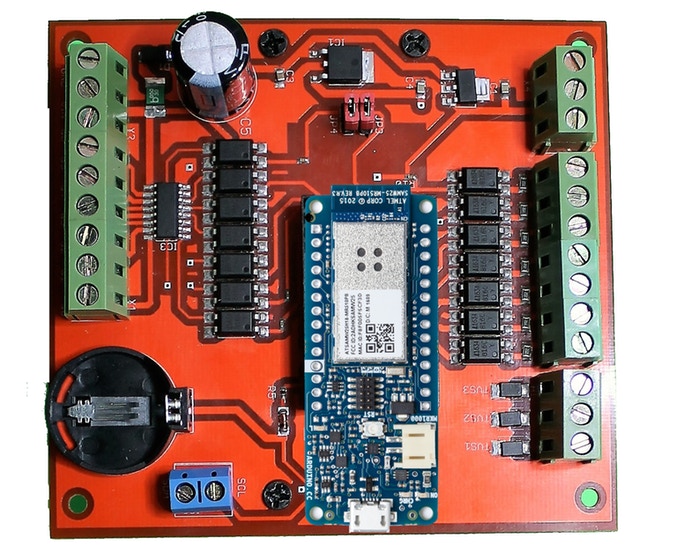 ExControl Shield for Arduino home automation