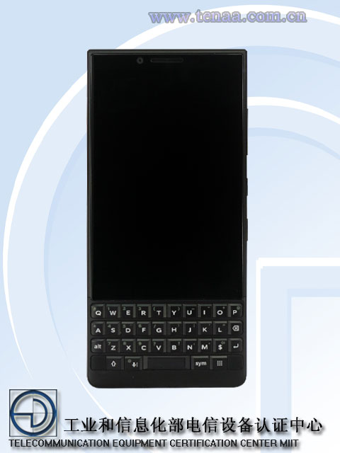 BlackBerry Key2 renders show a design similar to KeyOne