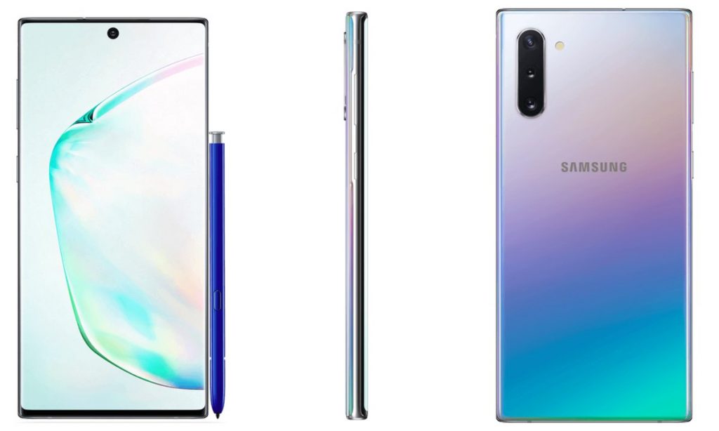 New Galaxy Note 10 leak reveals silver and black variants