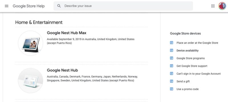 Google Nest Hub Max might be available from September 9