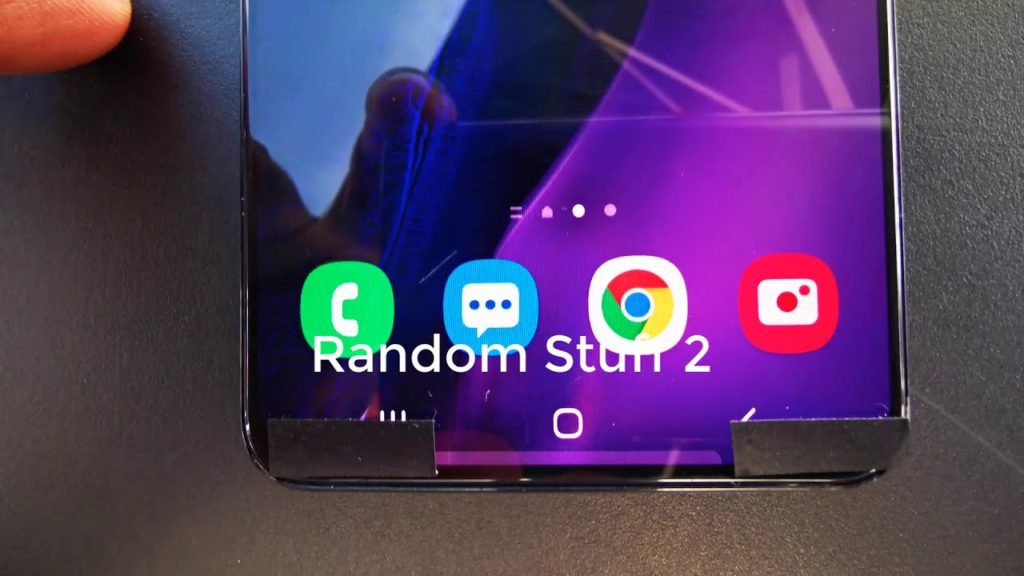 Galaxy S21+ 5G prototype featured in a video