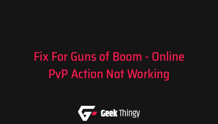 Guns of Boom Online PVP Action